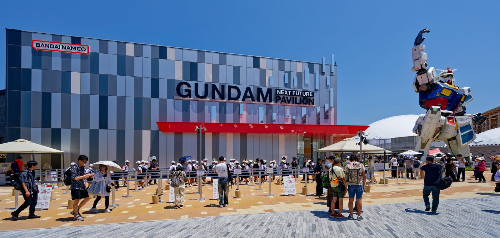 バンダイナムコガンダム ネクストフューチャーパビリオン at Expo 2025 in Osaka